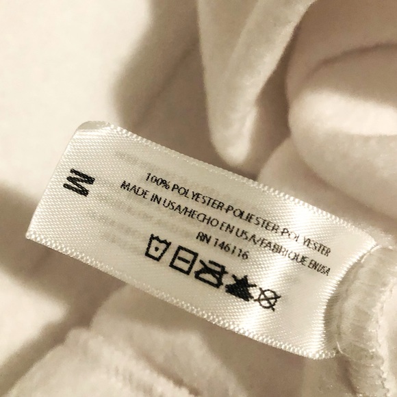 Daydream Nation Dolls Kill Mixed Emotions Fuzzy Oversized White Sweatshirt.NWT!M - Picture 10 of 12